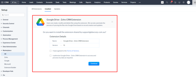 Help Documentation Google Drive - DSV Corporation